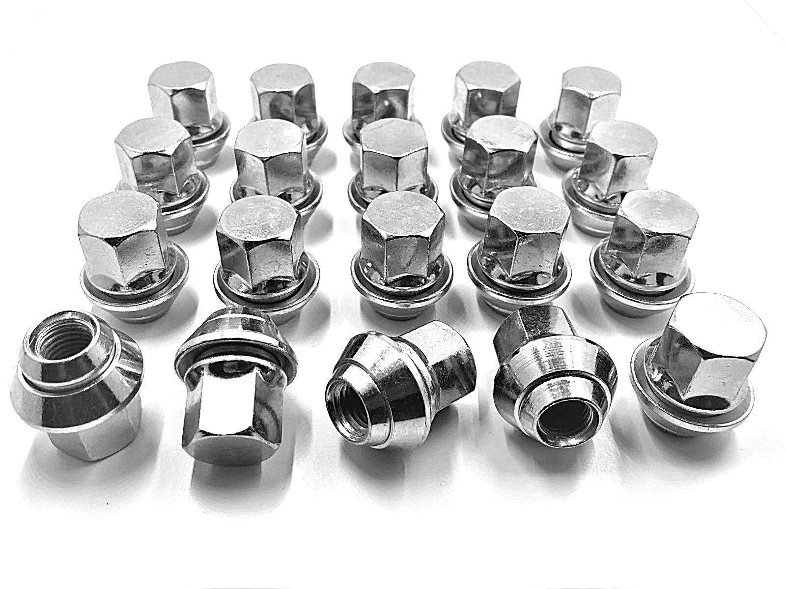 Гайка M12x1,50x33.5, увелич. конус, ключ 19, хром, Ford Original